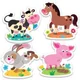 Puzzle Trefl Baby Classic - In the village, 4 in 1 (2+3+4+5 piese) foto