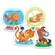 Puzzle Trefl Baby Classic - House Pets, 4 in 1 (2+3+4+5 piese) foto