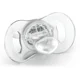 Пустышка Philips AVENT силиконовая мини (0-2 мес.), 2 шт. foto