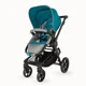 Коляска модульная Coccolle Girasole 3 в 1 Синяя