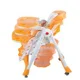 Scaun pentru alimentatie DHS Yummy Oranj foto