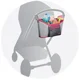 Organizator pentru carucior BabyOno, 3 culori foto