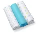 Пелёнки муслиновые BabyOno супермягкие, 3 шт.