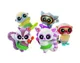 Figurine YooHoo&amp;Friends Beach, 5 cm + carte foto