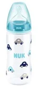 Бутылочка пластиковая NUK First Choice с силиконовой соской (0-6 мес.), 300 мл foto