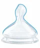 Tetina NUK First Choice din silicon, flux pentru lapte (6-18 luni)