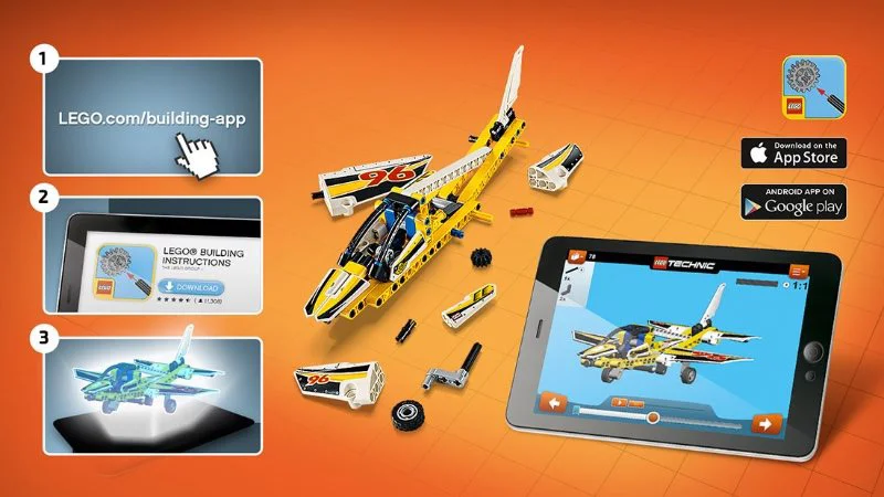 LEGO Technic - Пилотажный самолёт