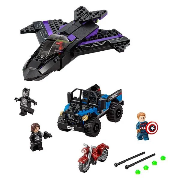 LEGO Super Heroes - Black Panther Pursuit foto