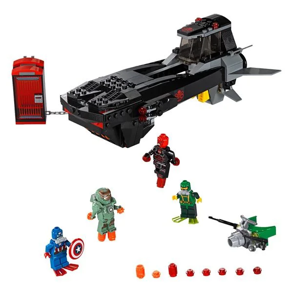 LEGO Super Heroes - Похищение Капитана Америка foto