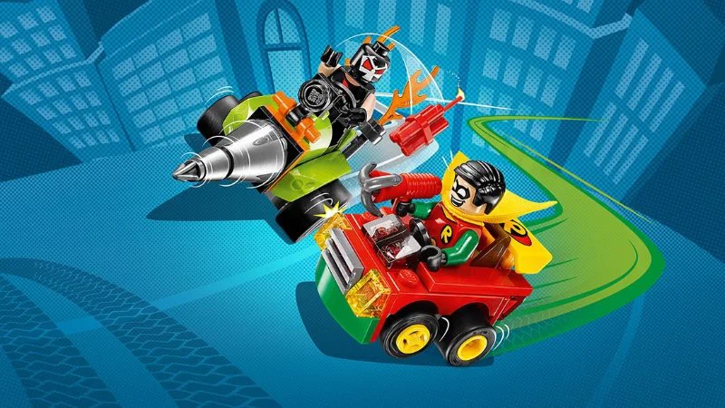 LEGO Super Heroes - Mighty Micros: Robin vs. Bane foto