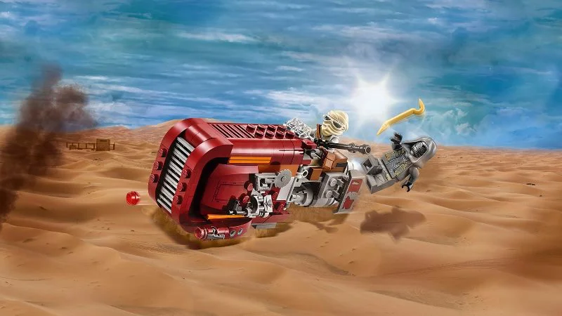 LEGO Star Wars - Rey's Speeder foto