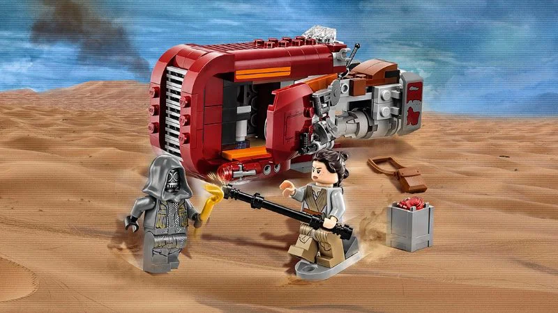 LEGO Star Wars - Rey's Speeder foto