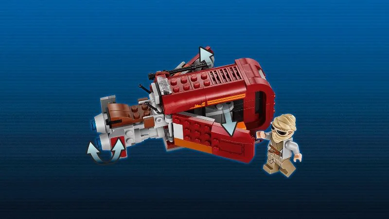 LEGO Star Wars - Rey's Speeder foto