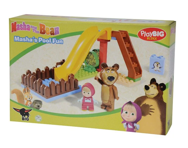 Constructor BIG &quot;Masa si Ursul&quot; Piscina, 29 piese