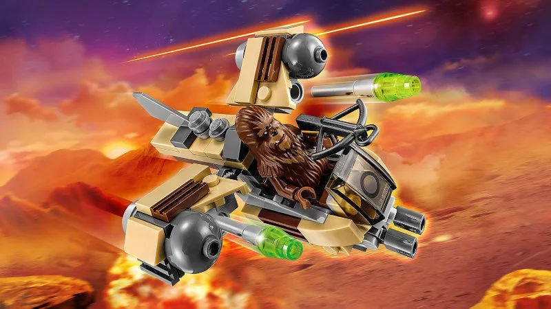 LEGO Star Wars - Боевой корабль Вуки foto