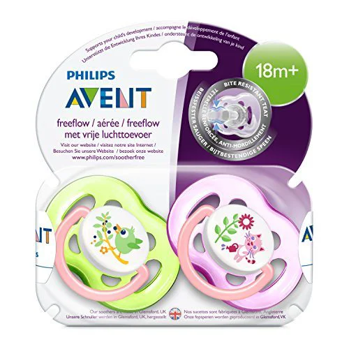 Suzete ortodontice cu flux liber Philips AVENT (18+ luni), 2 buc. foto