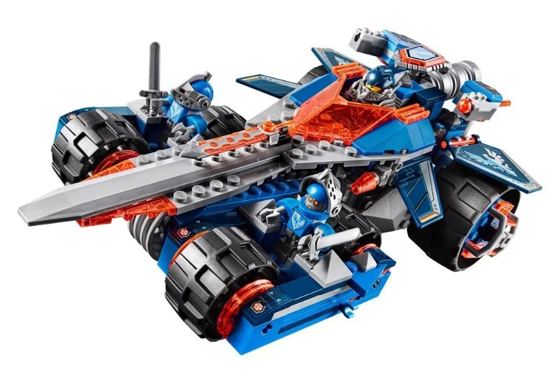 LEGO Nexo Knights - Clay's Rumble Blade foto