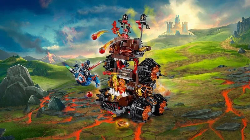 LEGO Nexo Knights - General Magmar's Siege Machine of Doom foto