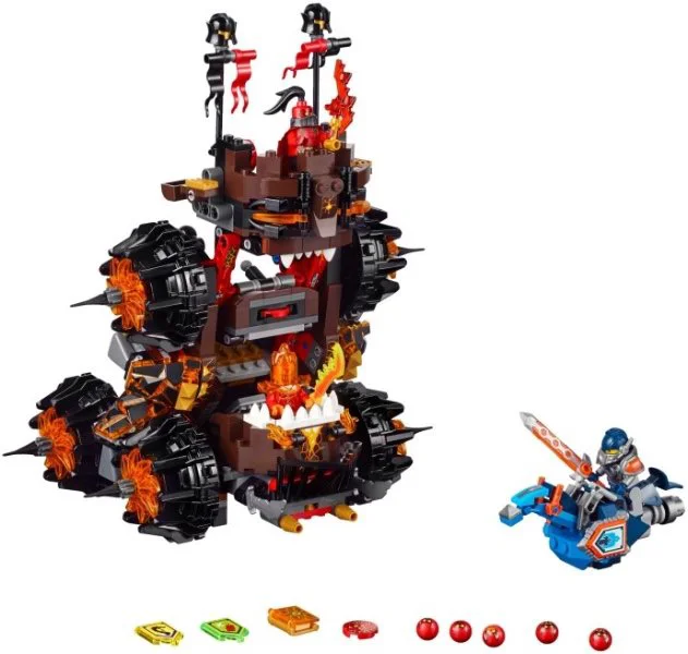 LEGO Nexo Knights - General Magmar's Siege Machine of Doom foto