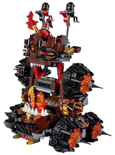LEGO Nexo Knights - General Magmar's Siege Machine of Doom foto
