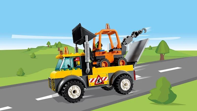 LEGO Juniors - Road Work Truck foto