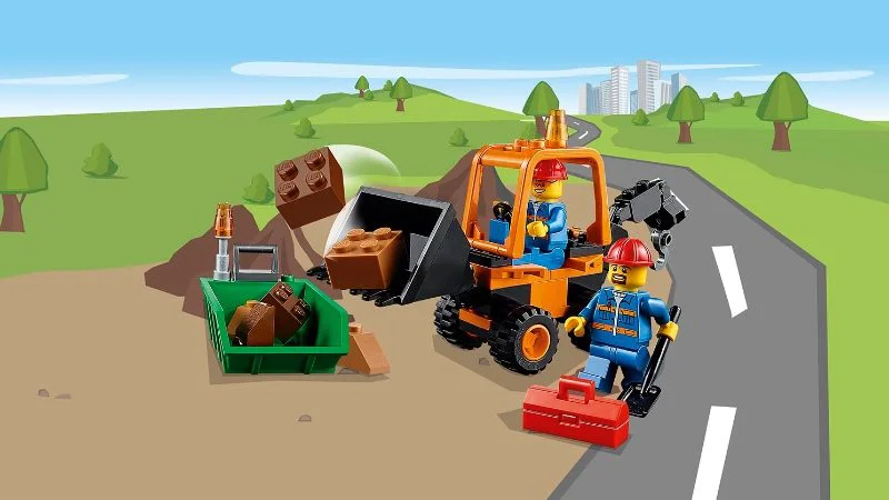 LEGO Juniors - Road Work Truck foto