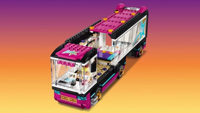 LEGO Friends - Pop Star Tour Bus foto