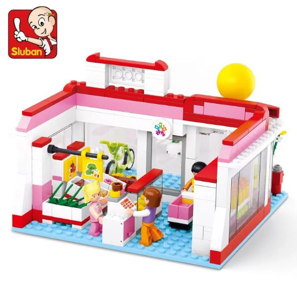 Constructor Sluban Girl's Dream Supermarket foto