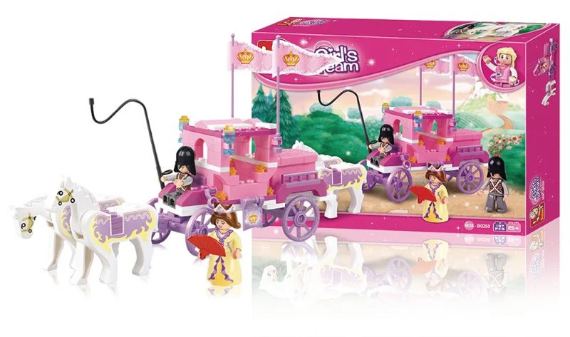 Constructor Sluban Girl's Dream Royal Carriage foto