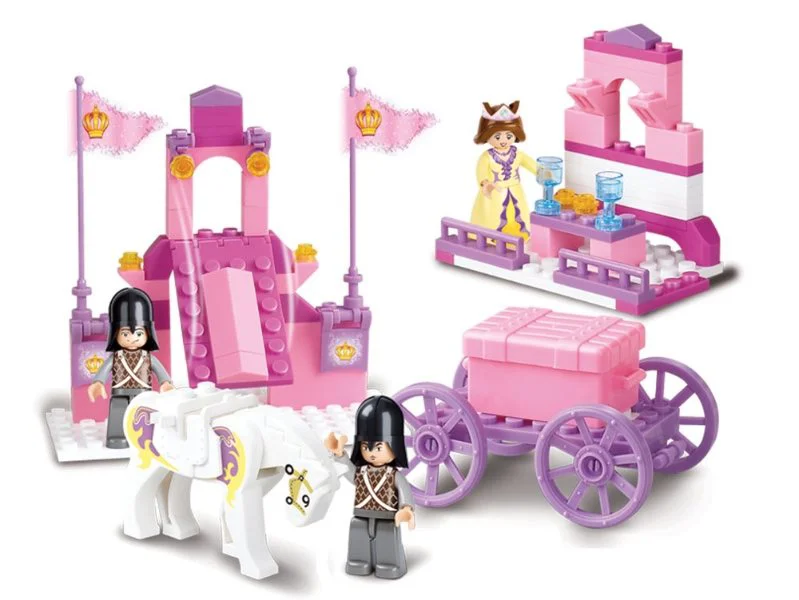 Constructor Sluban Girl's Dream Royal Carriage foto