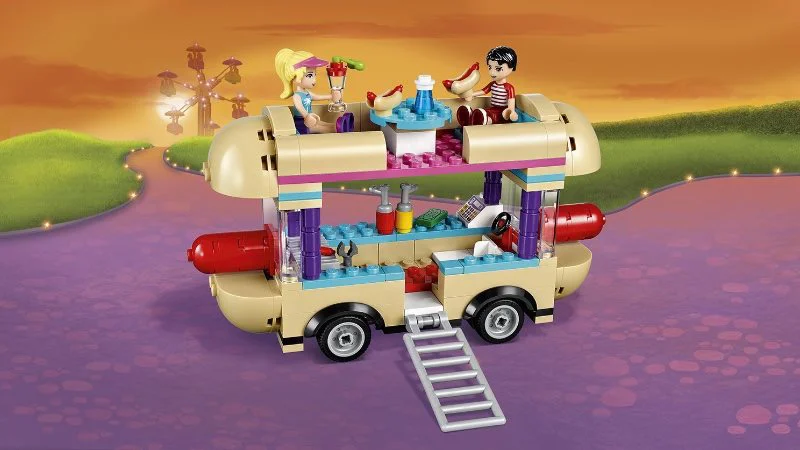 LEGO Friends - Фургон с хот догами foto