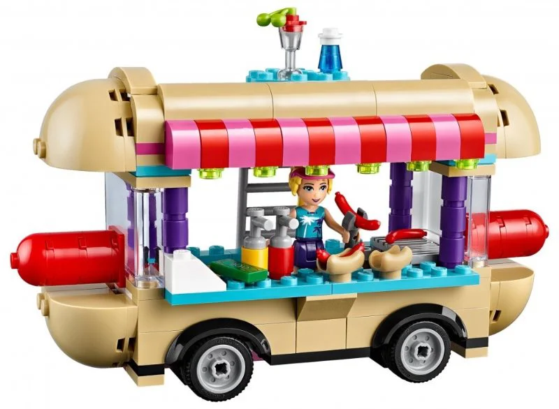 LEGO Friends - Фургон с хот догами foto