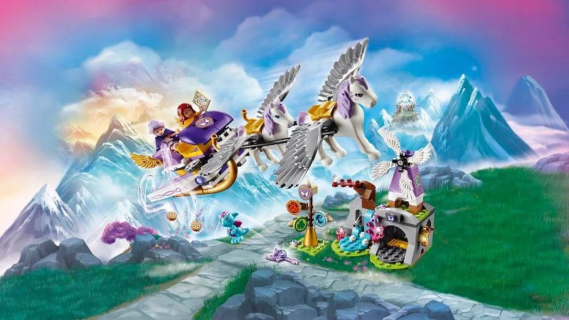 LEGO Elves - Aira's Pegasus Sleigh foto