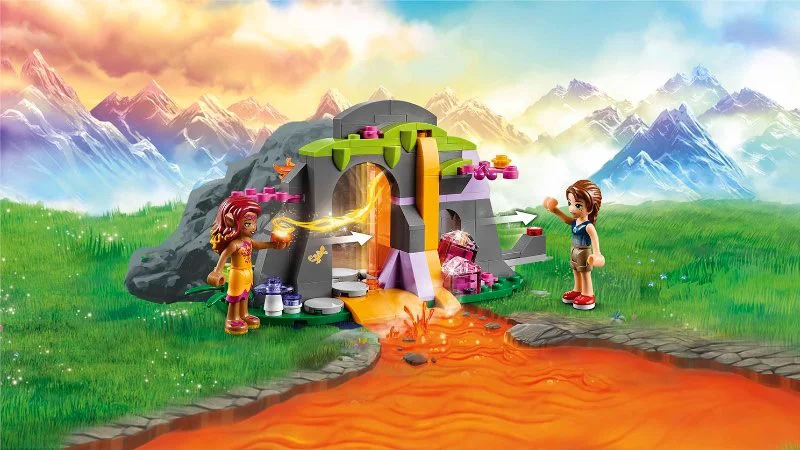 LEGO Elves - The Dragon's Lava Cave foto