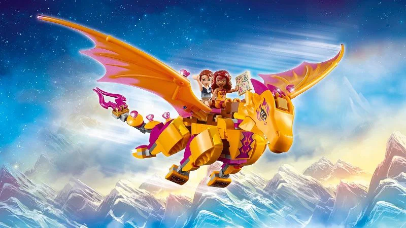 LEGO Elves - The Dragon's Lava Cave foto