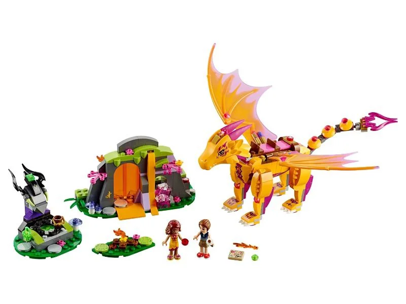 LEGO Elves - The Dragon's Lava Cave foto