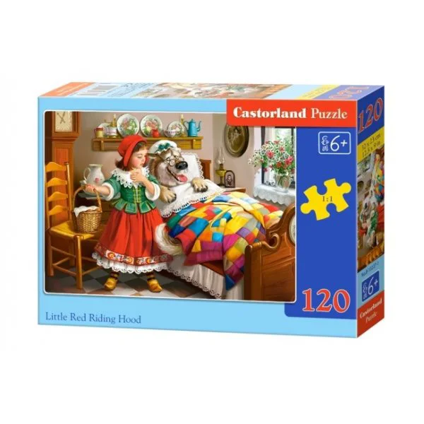 Puzzle Castorland Little Red Riding Hood, 120 MIDI piese foto