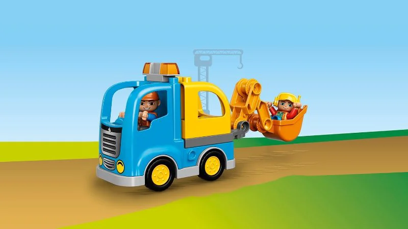LEGO Duplo - Truck &amp; Tracked Excavator foto