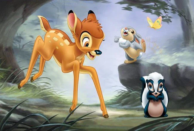 Puzzle Trefl Disney Bambi A Forest Dispute, 60 piese foto