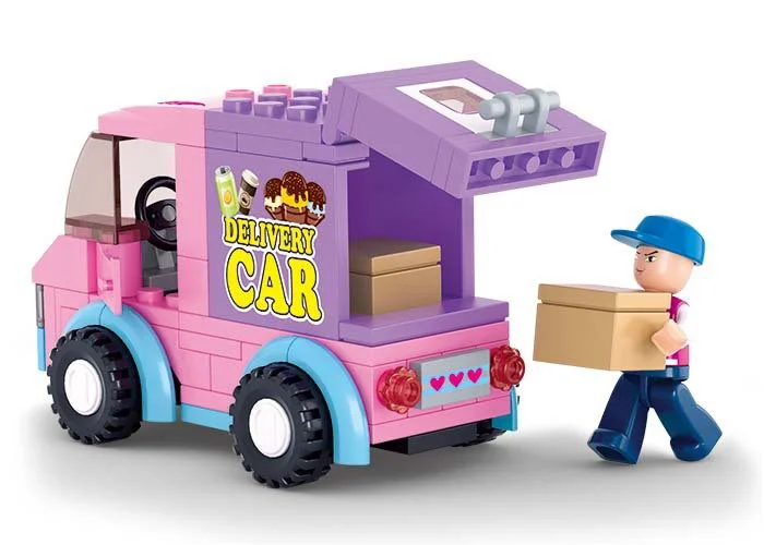 Constructor Sluban Girl's Dream Delivery Van foto