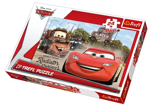 Puzzle Trefl Disney Cars "Cars 2", 24 MAXI piese foto