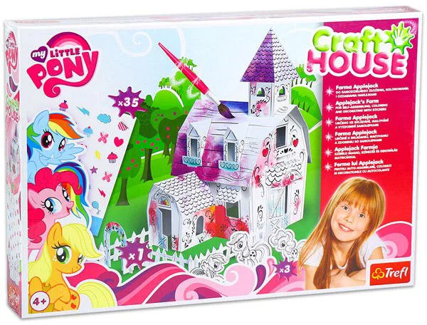 Puzzle 3D Trefl Hasbro My Little Pony "Farma Applejack" Craft House foto