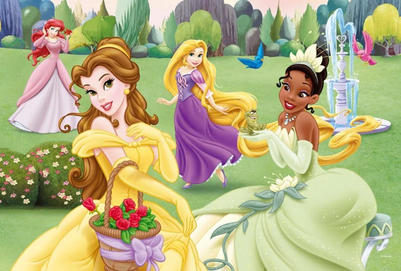 Пазл Trefl Disney Princess "Beautiful Princesses", 2 в 1 (24+48 эл.) foto