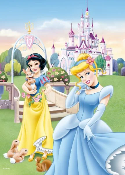 Пазл Trefl Disney Princess "Beautiful Princesses", 2 в 1 (24+48 эл.) foto