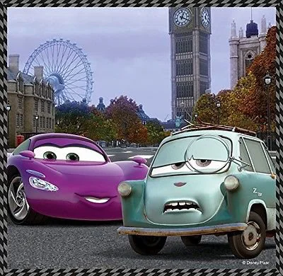 Puzzle Trefl Disney Cars "Travel around Europe", 3 in 1 (20+36+50 piese) foto