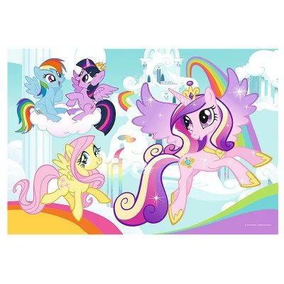 Puzzle Color Trefl Hasbro My little Pony "Pony in his land", 20 piese foto