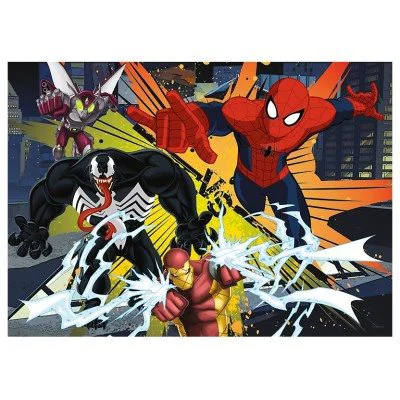 Puzzle Trefl Disney Marvel Spiderman "The Clash", 200 piese foto