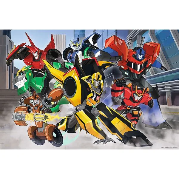 Puzzle Trefl Hasbro Transformers team, 100 piese foto