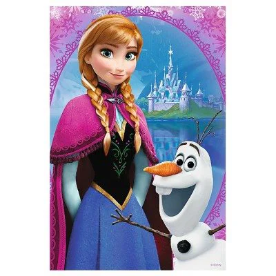 Puzzle Trefl Disney Frozen "In the Frozen Land", 54 MINI piese foto