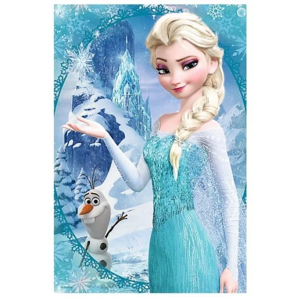 Puzzle Trefl Disney Frozen "In the Frozen Land", 54 MINI piese foto
